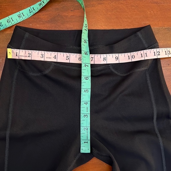 Like New rag & bone Lawson Leggings in Black Chevron EUC - Picture 9 of 11